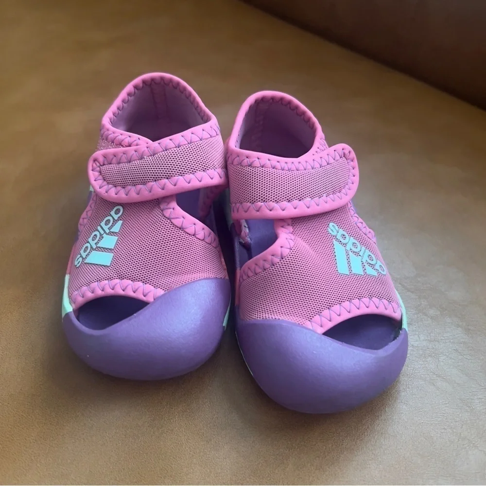 Adidas Toddler Girls  Pink/Purple/Mint Altaventure Water Outdoors Shoes  Sz 5